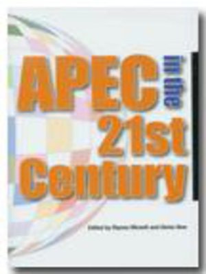 cover image of APEC in the 21st century